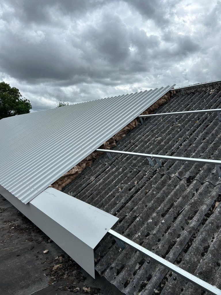 Delaminating & Corroding metal roof refurbishment Services
